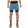 мужские беговые шорты Karpos Cengia Shorts Ниагара/Чёрный